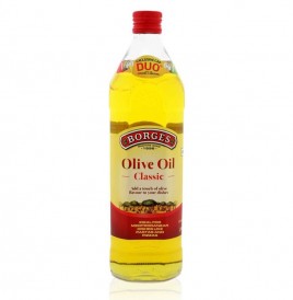 Borges Olive Oil Classic   Glass Bottle  1 litre